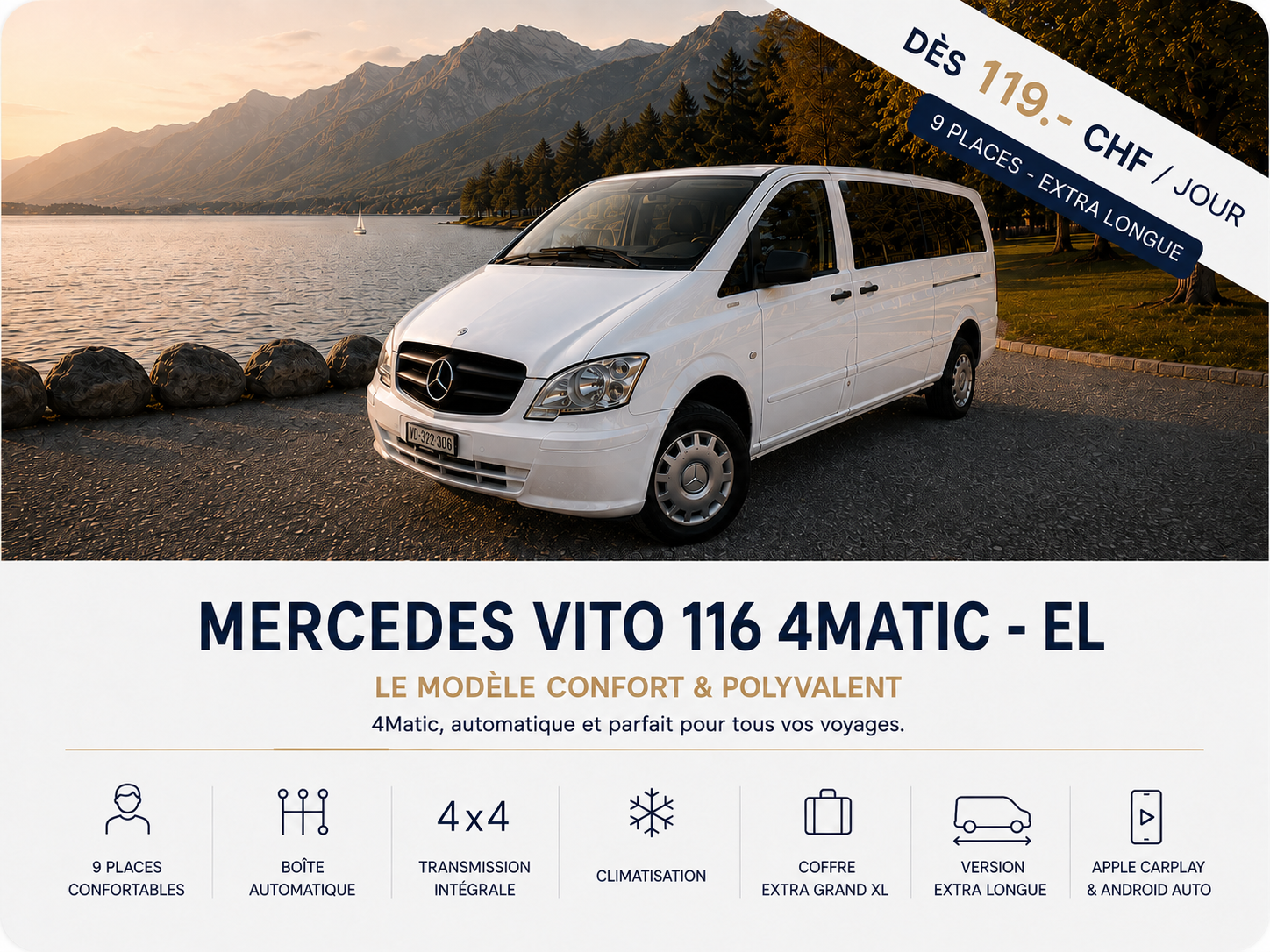 Mercedes VITO 116 4MATIC - EL
